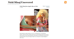 Desktop Screenshot of nickiminajass.org